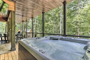 Luxe Ellijay Cabin Escape Hot Tub, Fire Pit!